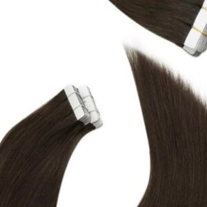 Extensii Tape In set 40 benzi Dark Chocolate 2 4 mix